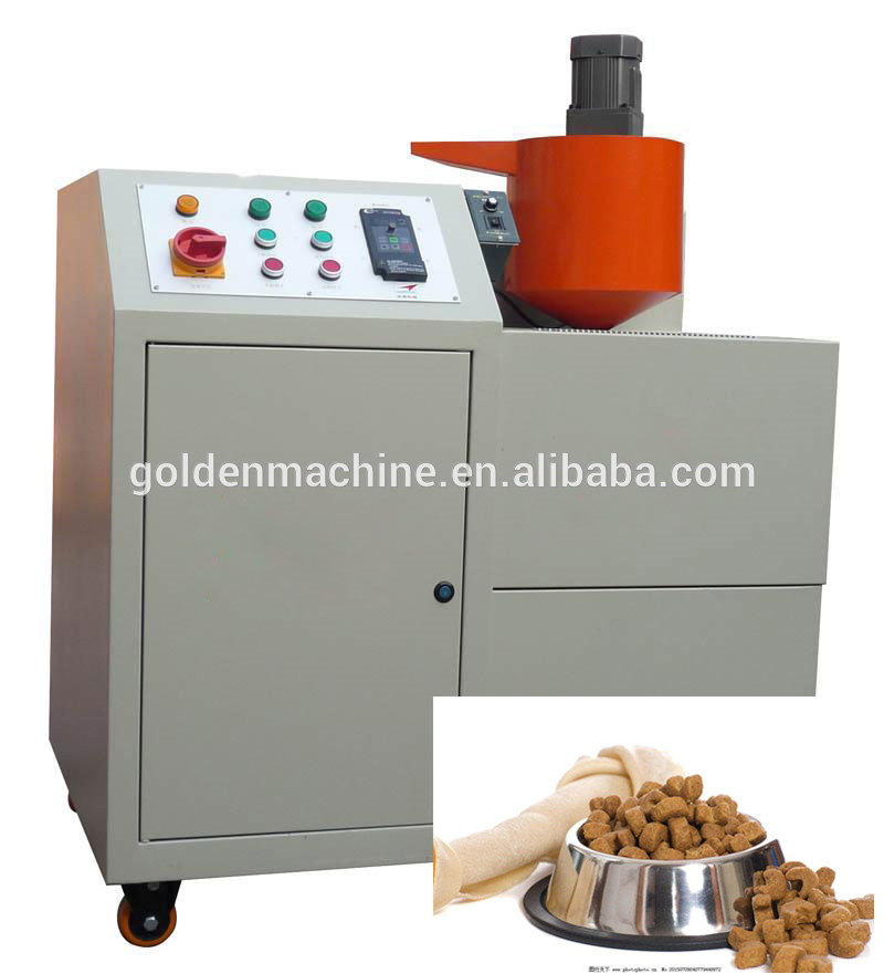 Factory made pet food machine high quality mini puppy machinery dry dog food